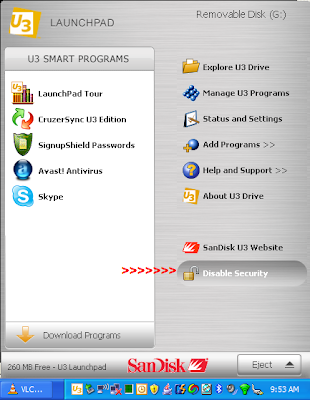 how to bypass sandisk password